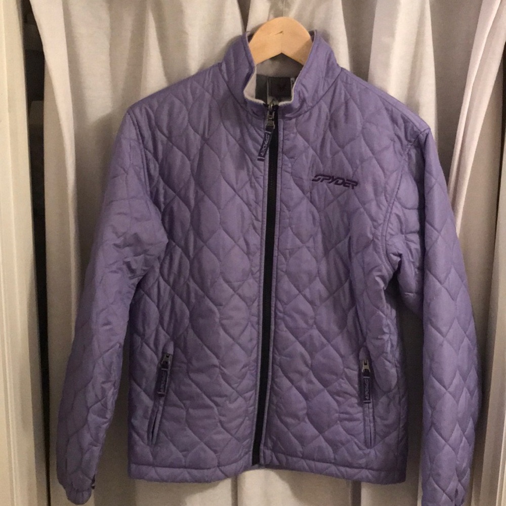 Spyder ski jacket youth - size 16, purple
